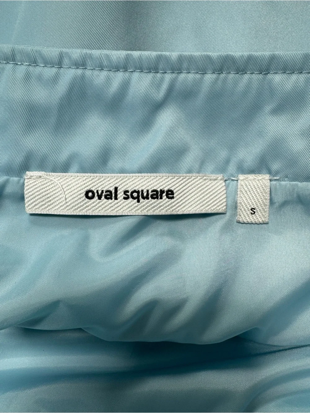 Oval Square Wrap Over Shine Mini Skirt Women Small Asymmetric Hem A-Line Sporty